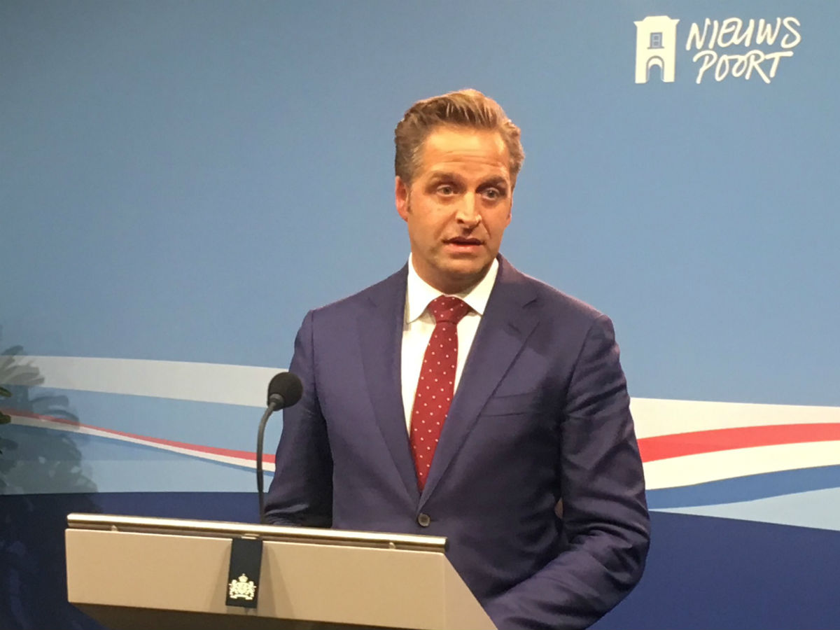 Uit de ministerraad het debuut van Hugo de Jonge EW