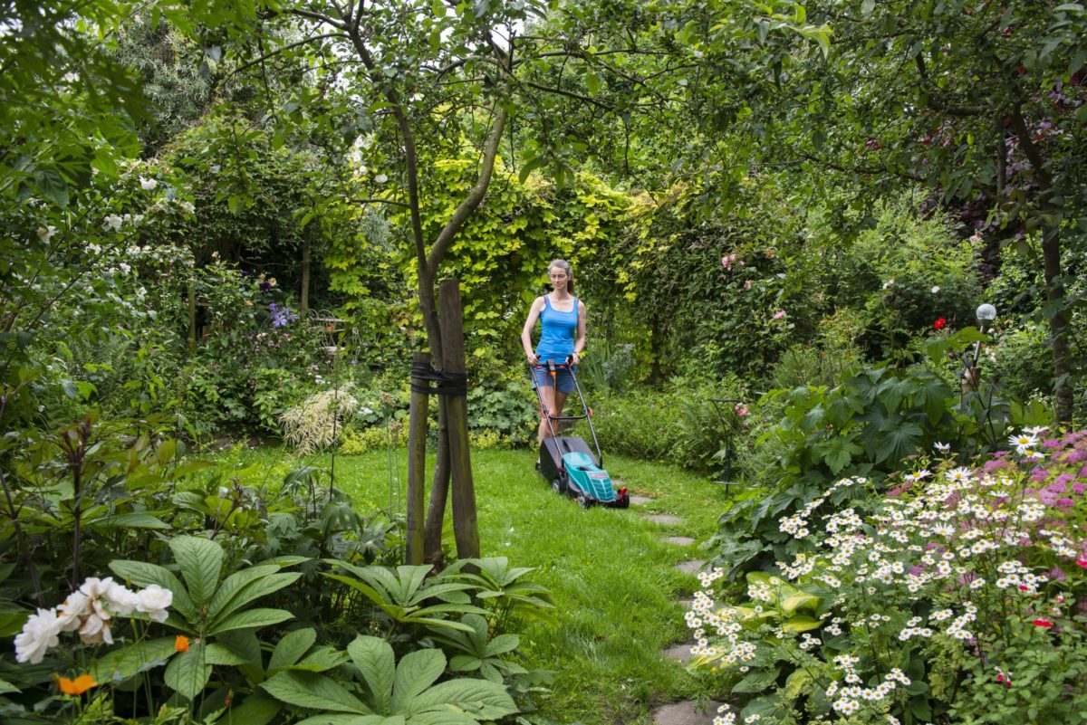 Nederlandse tuinenkaart: postzegels en grote lappen grond