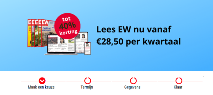 Kies type EW abonnement