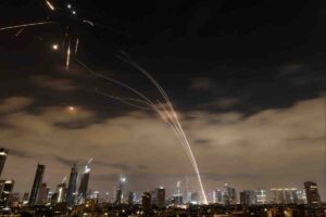 Iron Dome in actie (Getty)