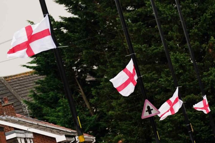 Vlaggen in Birmingham