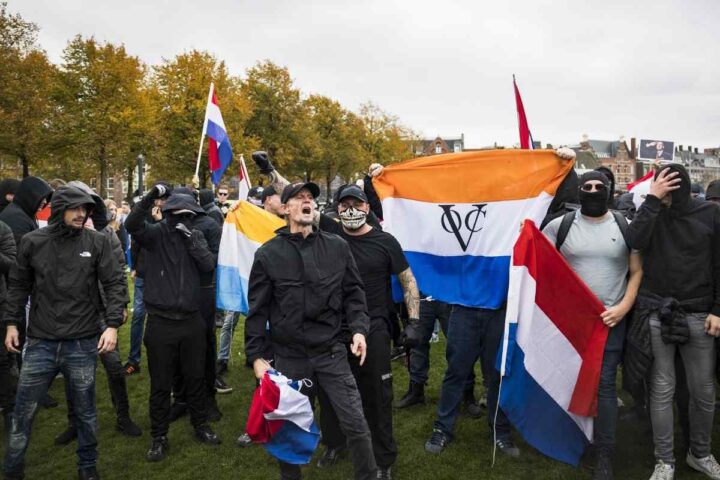 demonstratie op museumplein