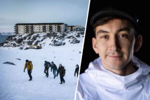 Malik Rasmussen en Groenland