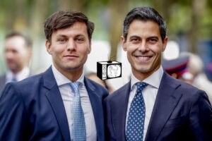 Rob Jetten met partner Nicolás Keenan