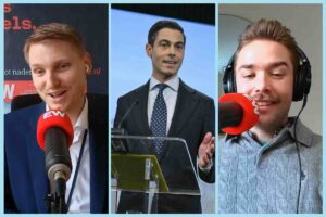 Victor Pak, Rob Jetten, Sam Verbeek