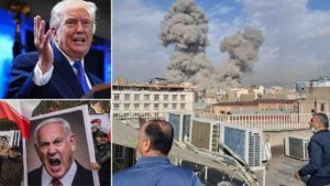 Is de oorlog in Iran nu echt begonnen? (Foto's: ANP, Getty)