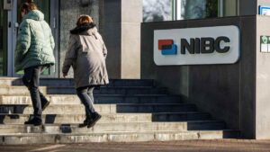 NIBC bank in Den Haag.