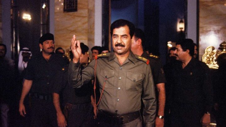  Saddam Hoessein in 1983